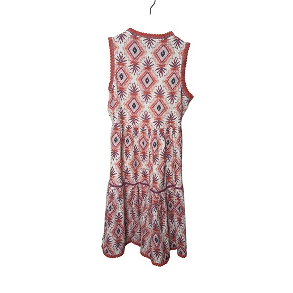Sundance Annetta Dress NWT Size Petite Medium Embroidered Cotton Sleeveless Midi - Picture 7 of 8